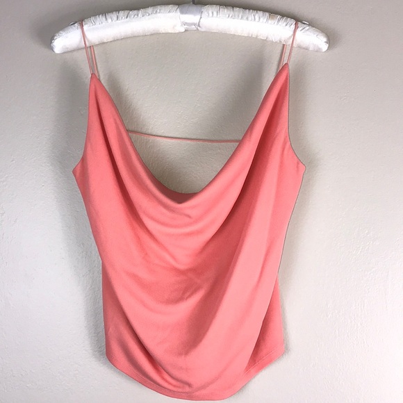Moda International Tops - Moda international peach 90’s string top vintage L
